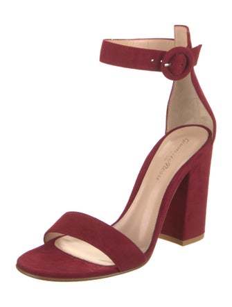 Gianvito Rossi Suede Sandals