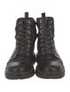 Gianvito Rossi Leather Combat Boots