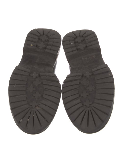 Gianvito Rossi Leather Combat Boots