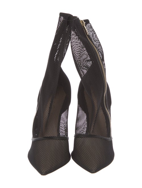 Gianvito Rossi Mesh Accents Sock Boots