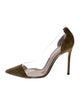 Gianvito Rossi PVC T-Strap Pumps
