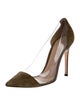 Gianvito Rossi PVC T-Strap Pumps