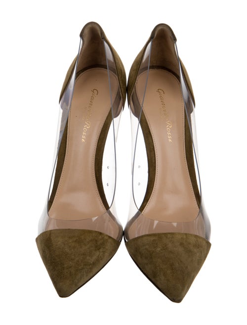 Gianvito Rossi PVC T-Strap Pumps