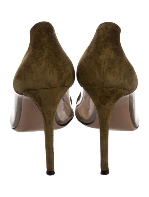 Gianvito Rossi PVC T-Strap Pumps