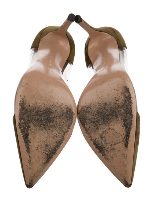 Gianvito Rossi PVC T-Strap Pumps