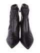 Gianvito Rossi Leather Ruffle Embellishment Boots