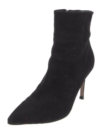 Gianvito Rossi Suede Sock Boots