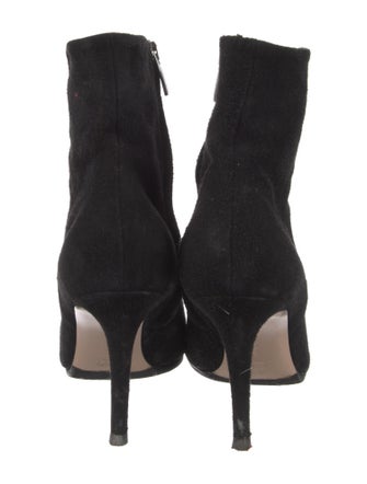 Gianvito Rossi Suede Sock Boots