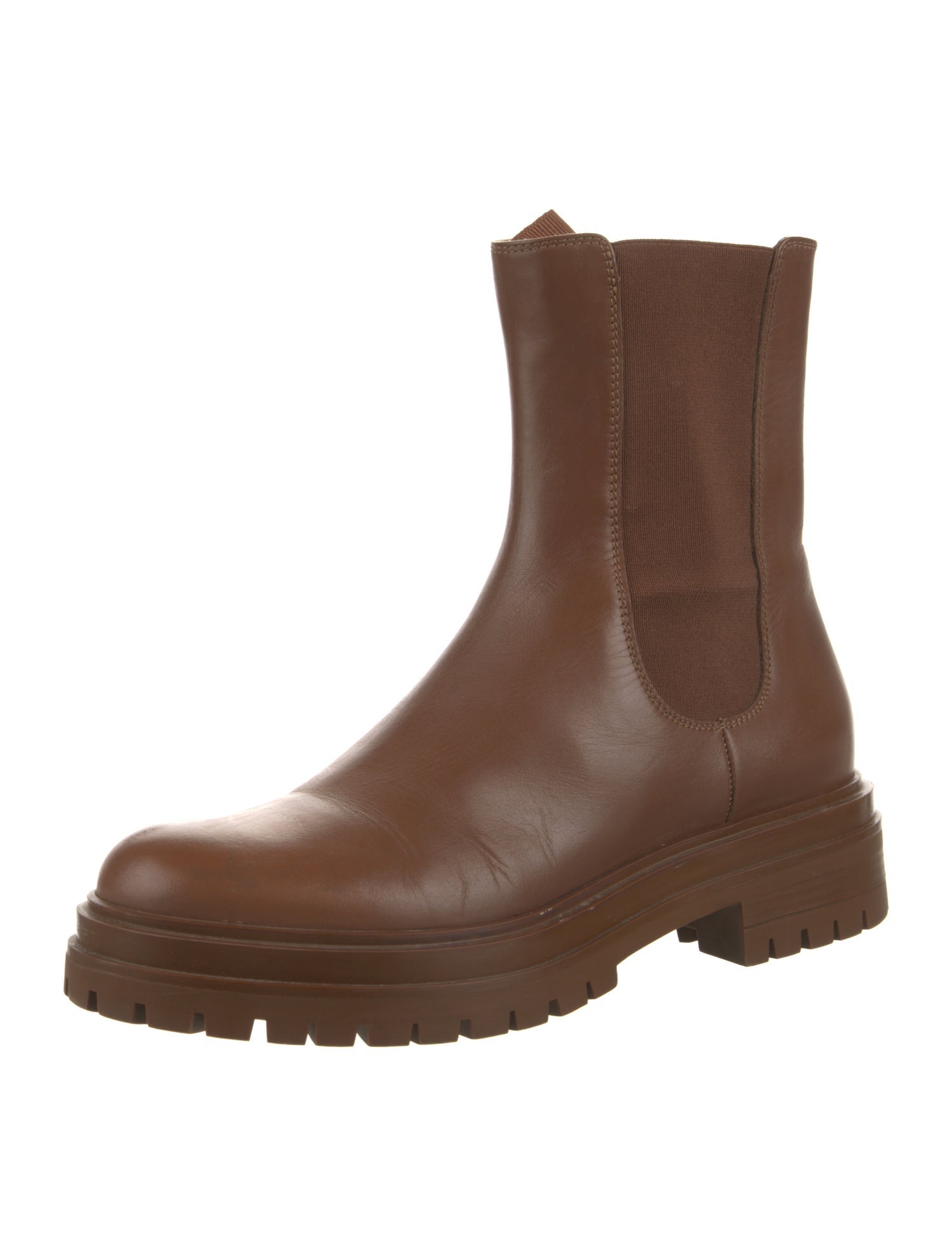 Gianvito Rossi Leather Chelsea Boots