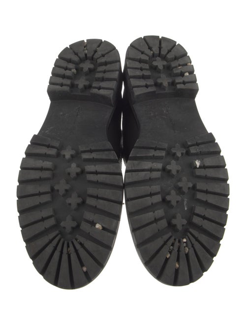 Gianvito Rossi Mesh Accents Combat Boots