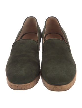 Gianvito Rossi Suede Loafers