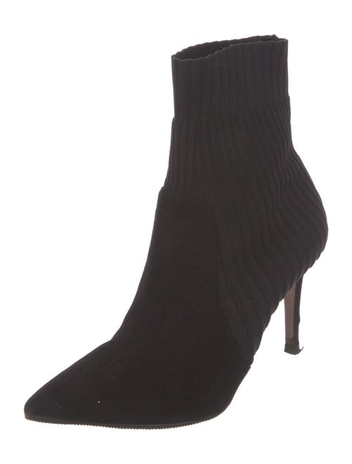 Gianvito Rossi Suede Sock Boots