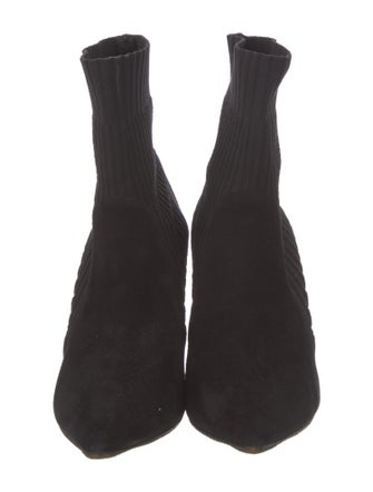 Gianvito Rossi Suede Sock Boots