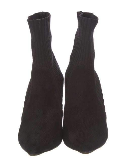 Gianvito Rossi Suede Sock Boots