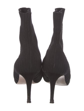 Gianvito Rossi Suede Sock Boots