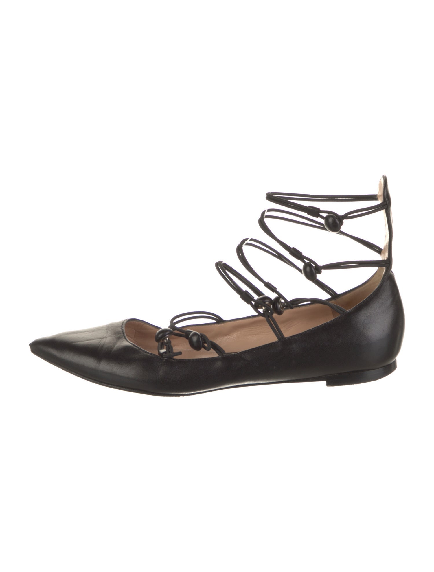 Gianvito Rossi Leather Flats