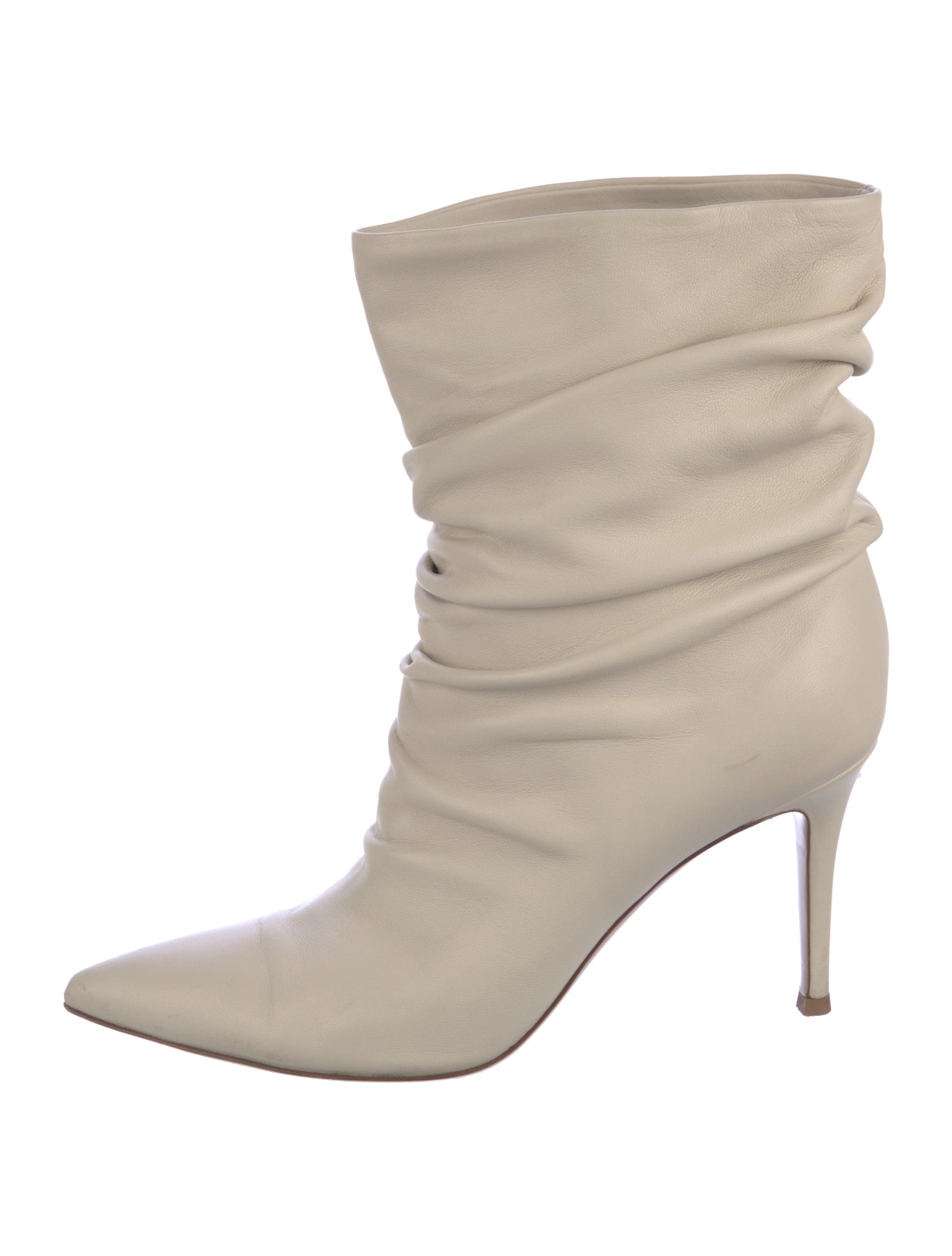 Gianvito Rossi Leather Slouch Boots