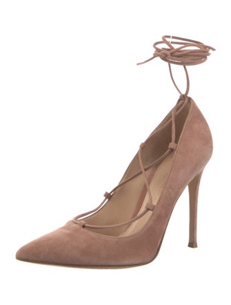 Gianvito Rossi Suede Pumps