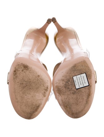 Gianvito Rossi Leather Slides