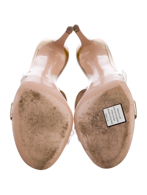 Gianvito Rossi Leather Slides