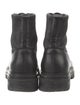 Gianvito Rossi Leather Combat Boots