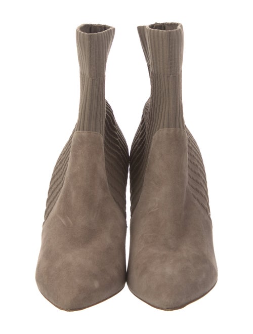 Gianvito Rossi Suede Sock Boots