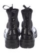 Gianvito Rossi Patent Leather Combat Boots