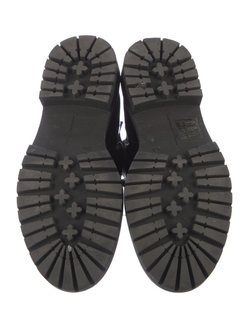 Gianvito Rossi Patent Leather Combat Boots