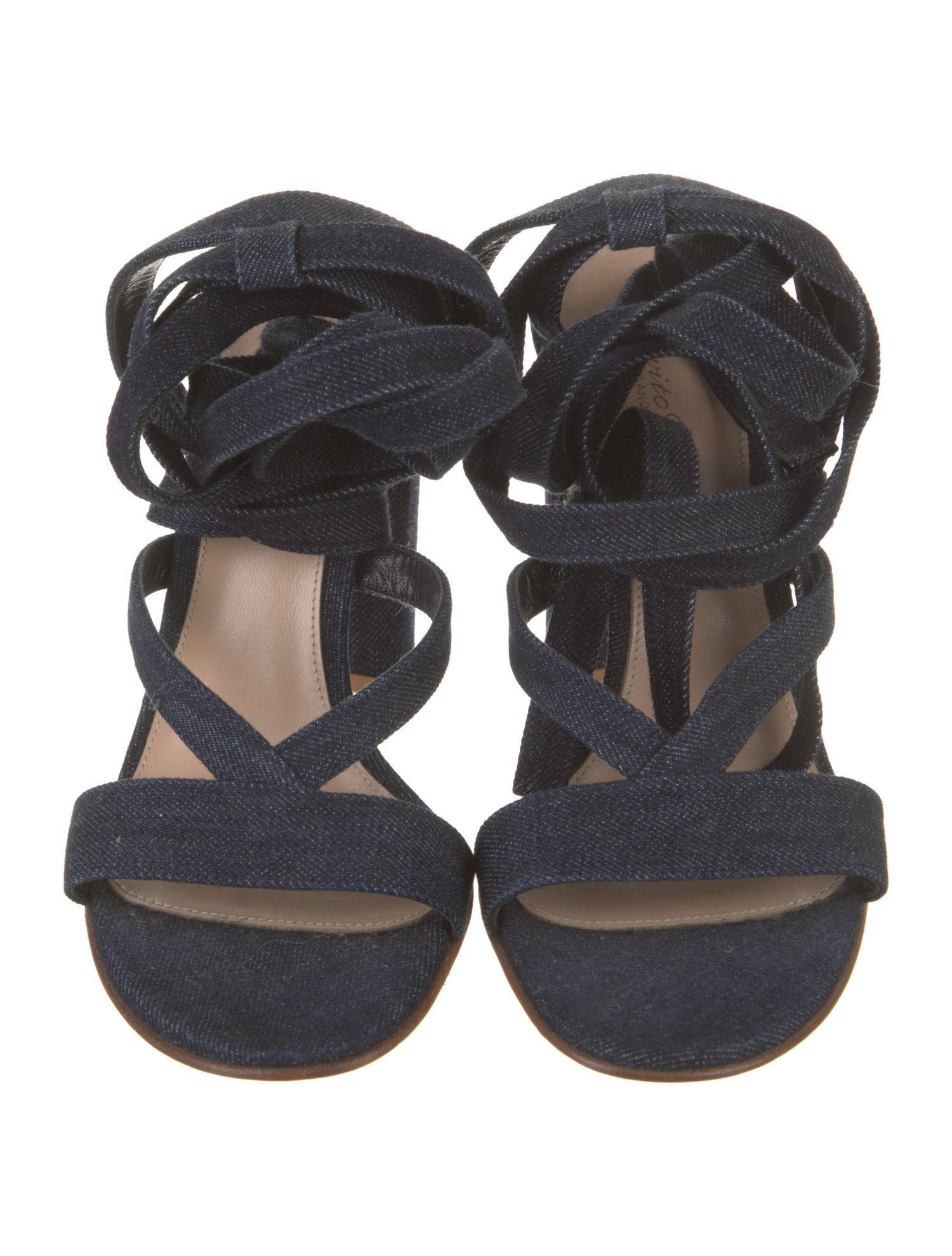 Gianvito Rossi Denim Espadrilles