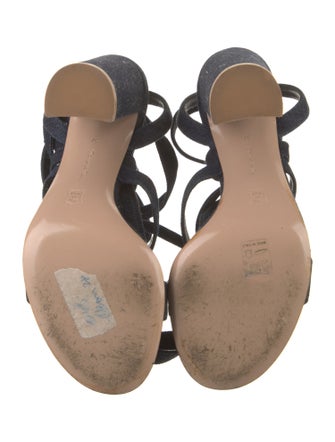 Gianvito Rossi Denim Espadrilles