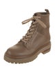 Gianvito Rossi Leather Combat Boots