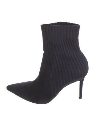 Gianvito Rossi Suede Sock Boots