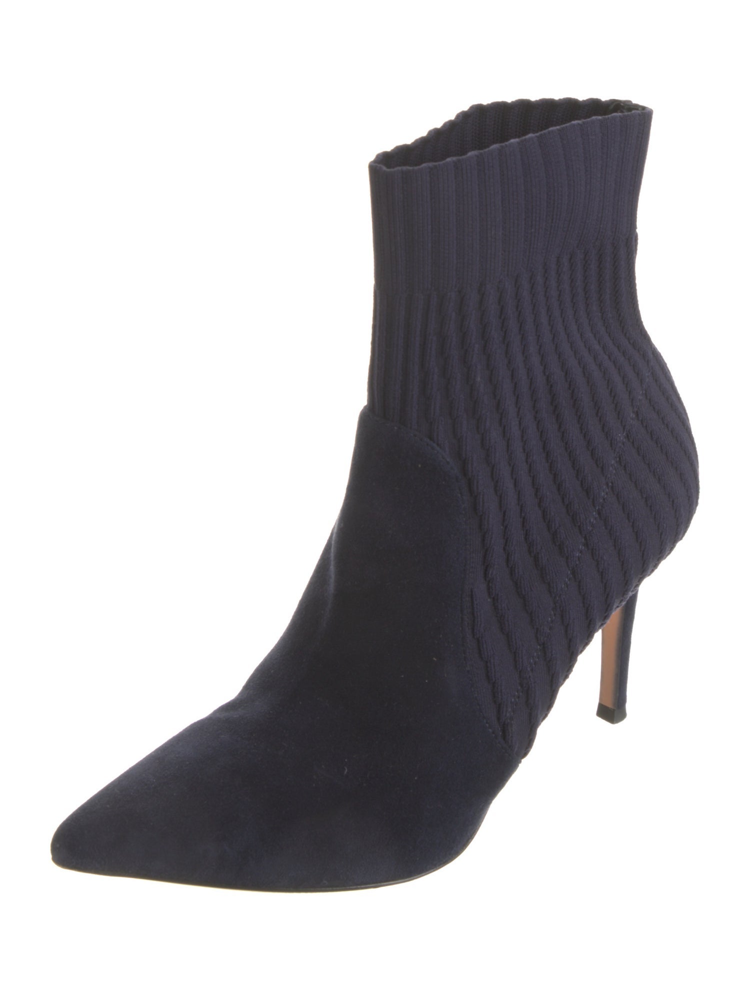 Gianvito Rossi Suede Sock Boots
