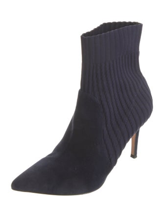 Gianvito Rossi Suede Sock Boots