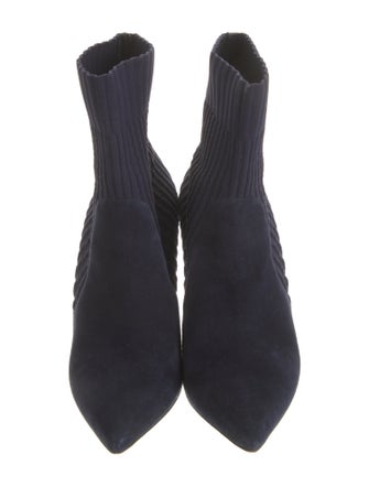 Gianvito Rossi Suede Sock Boots