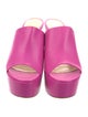 Gianvito Rossi Leather Slides