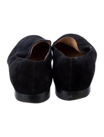 Gianvito Rossi Suede Loafers