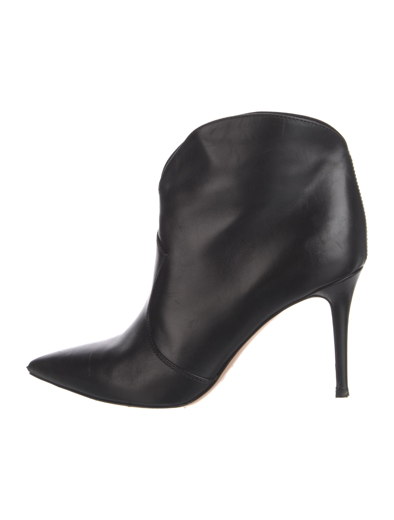 Gianvito Rossi Leather Western Boots