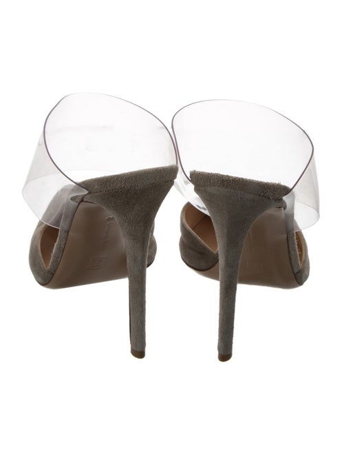 Gianvito Rossi Suede Mules