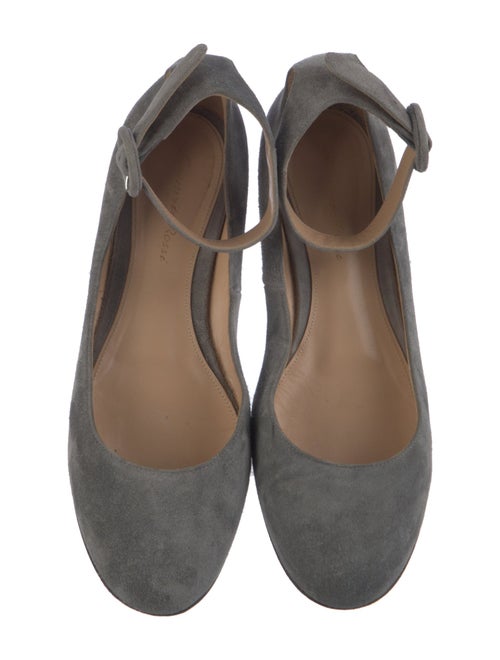 Gianvito Rossi Suede Ballet Flats