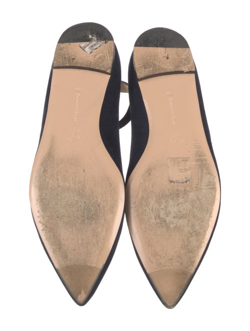 Gianvito Rossi Suede Flats