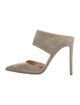 Gianvito Rossi Suede Mules