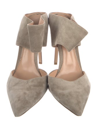 Gianvito Rossi Suede Mules