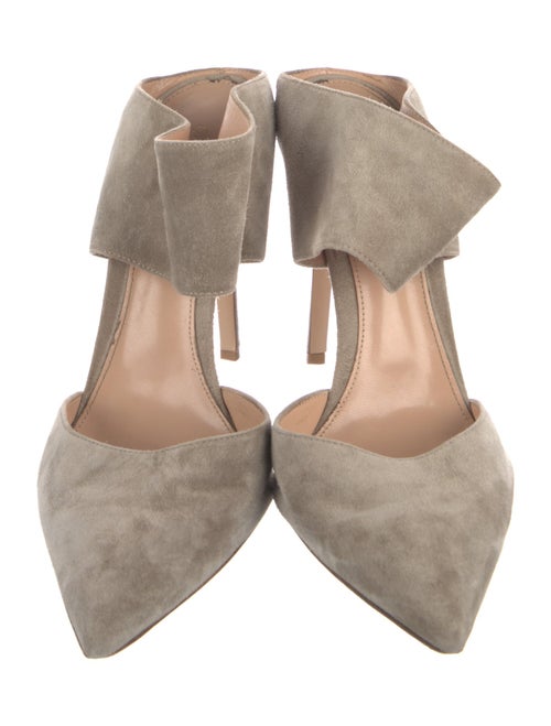 Gianvito Rossi Suede Mules