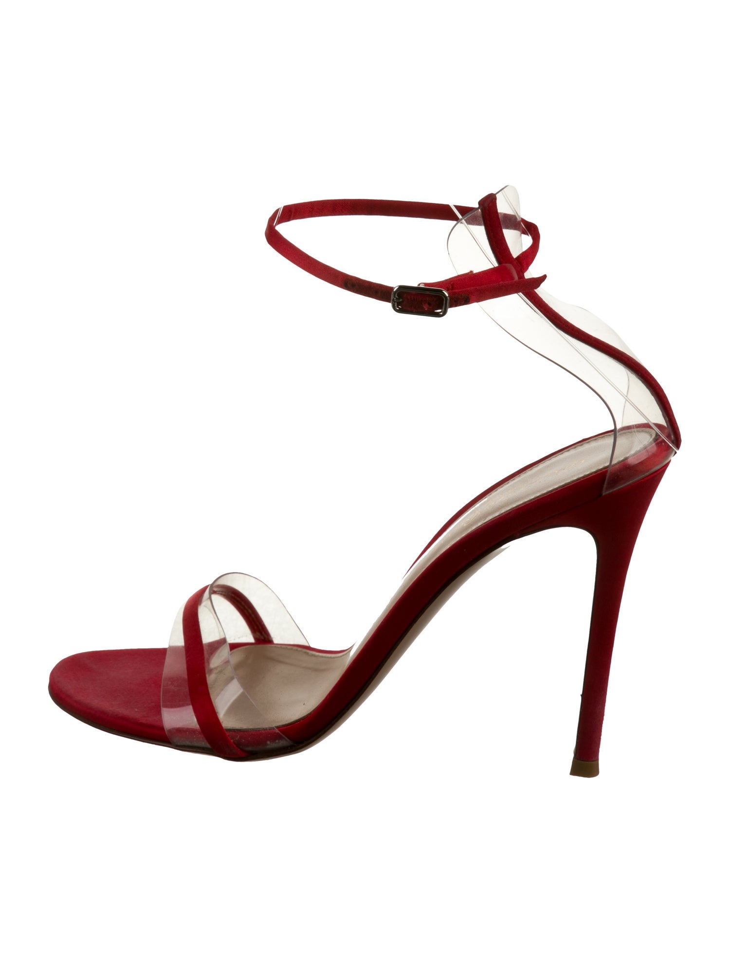 Gianvito Rossi Satin Sandals