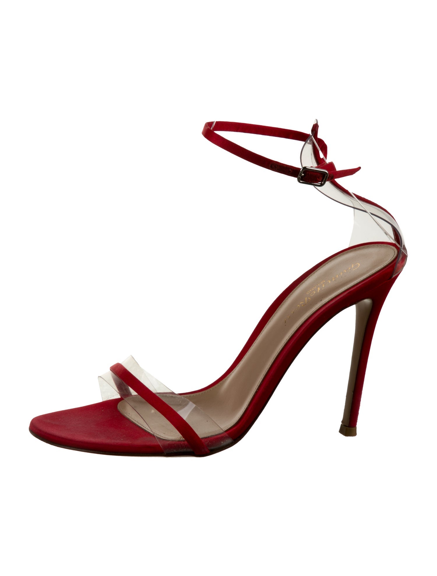 Gianvito Rossi Satin Sandals