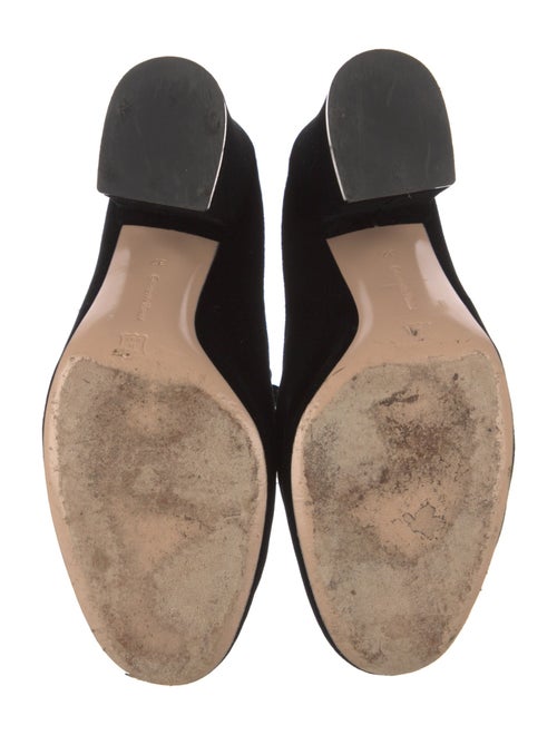 Gianvito Rossi Velvet Mules