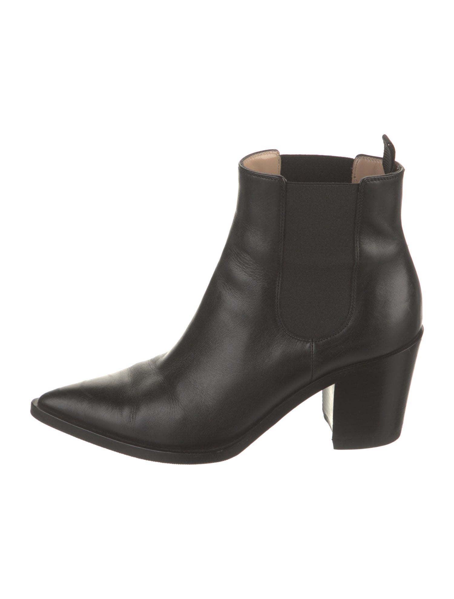 Gianvito Rossi Leather Chelsea Boots