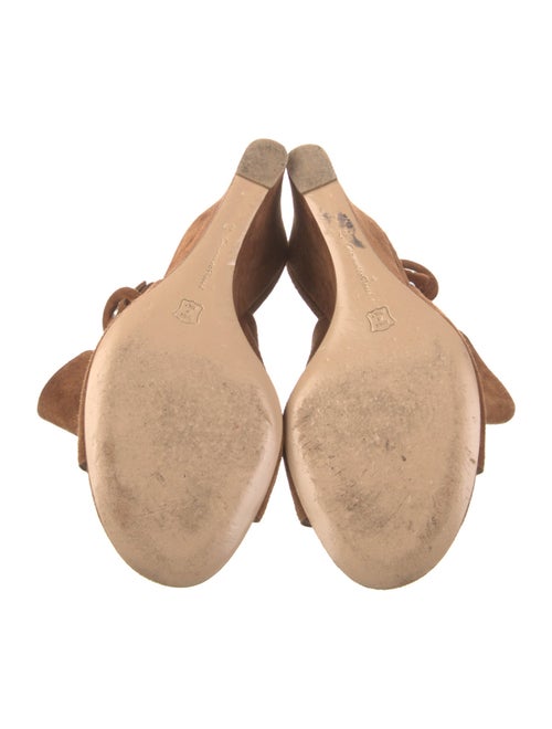 Gianvito Rossi Suede Sandals
