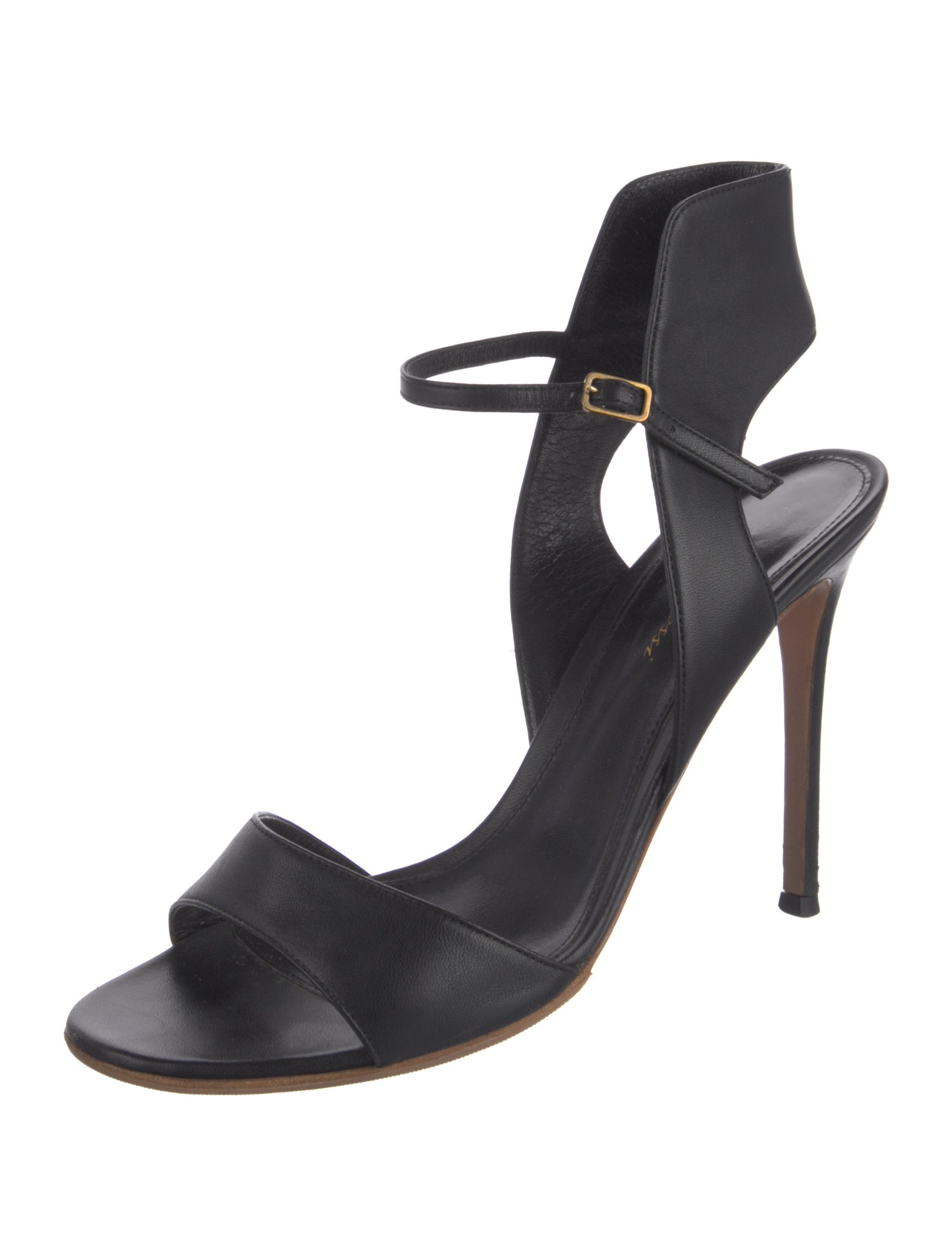 Gianvito Rossi Leather Slingback Pumps